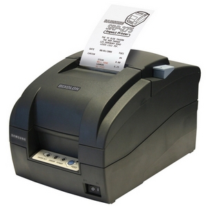 Bixolon SRP-275CG Samsung  Srp275c Impact 2clr Receipt Printer Serial 