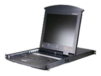 Aten KL9116M 17 Inch Lcd 16pt Kvm With Ip 1u With Keyboard Tchpd  Ip