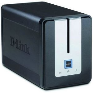 D-link DNS-323 2bay Network Storage Enclosure Sata 35in Usb Gbe Raid 1