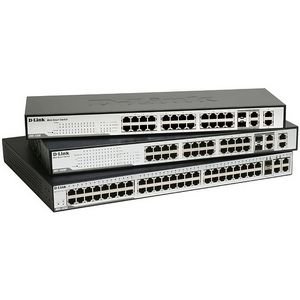 D-link DES-1228 Web Smart 24port 10 100 Switch 4 Gigabit Copper 2 Comb