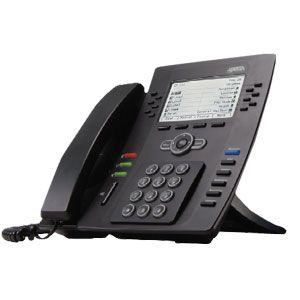 Adtran 1200769E1#B Ip 706 Voip Telephone Six Line Phone In Black