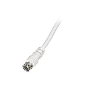 Steren 205-020WH 205 020wh  F Coax Cable 12ft Length