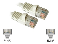 C2g 27094 75ft Cat5e Snagless Utp Network Cable - White