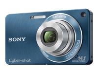 Sony DSCW350/L Dscw350 L Digital Camera 14mpix 27 Lcd 720p Blue