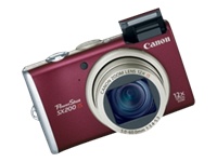 Canon 3511B001 Powershot Sx200is 12mpix 12x Is 3in Hard Drive Red