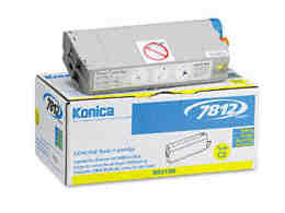 Original Konica 950186 Konica Brand 950-186 Yellow Toner For Use In Ko