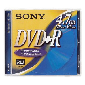 Sony DPR-47+LSP/25 Dvdr 47gb 25pk Ink Jet Printable