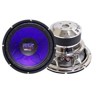 Pyle PL1290BL 12-inch Subwoofer With 1200w Dual Voice Coil And 90oz Ma