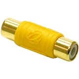 C2g 29507 75-ohm Rca Video Coupler Yellow