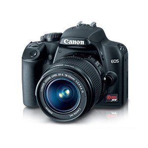 Canon 2762B003 Eos Rebel Xs Dslr Black 10mp Sd Sdhc 2.5in Lcd Li Ion E