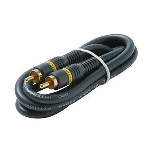 Steren 254-125BL 25ft Python Rca To Rca Video Cable Nic