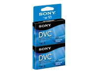 Sony DVM60PRR/2 2 Pack Dvc 60min Prem Video Tape