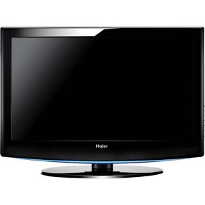 Haier HL26R1 26in Ws Lcd Hdtv 720p 1366x768 1000 1 Black Vga Hdmi Spkr