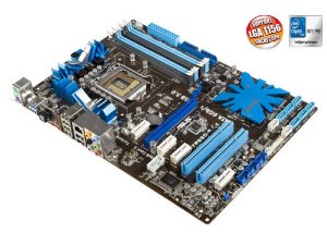 Asus P7P55D-E LX P7p55d E Lx Atx Intel P55 Express Socket 1156 Ddr3 Sd