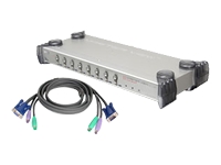 Aten CS9138KIT 8 Port Kvm Plus Wosd W 4- 6  4- 10 Cables