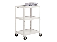 Bretford A26TG42-GM Adj A V Presentation Cart Gray Finish