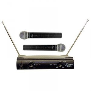 Pyle PDWM2500 Dual Vhf Wireless Microphone