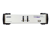 Aten CS1742 2 Port Dual View Kvm Switch