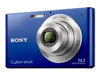 Sony DSCW330/L Dscw330 L Digital Camera 14mpix 4x 30 Lcd Blue