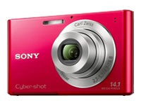 Sony DSCW330/R Dscw330 R Digital Camera 14mpix 4x 30 Lcd Red