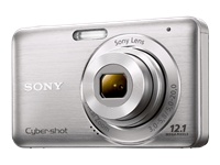 Sony DSCW310 Digital Camera 12mpix 4x 27 Lcd Silver