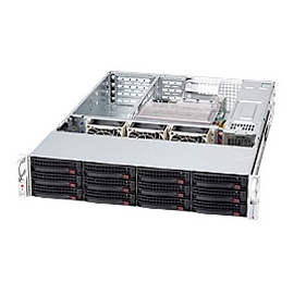 Supermicro CSE-826A-R1200UB Server Chassis - Rack-mountable - Power Su