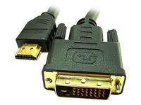 Link DVI-2-HDMI Video Cable - 19 Pin Hdmi Type A - Male - 24 Pin Digit