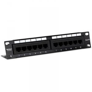 Trendnet TC-P12C6 12 Port Cat 6 Utp Patch Panel