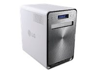 Lg N4B2N 4 Bay Bdrw Without Hard Disk Drive Raid Hs Nas Silver White