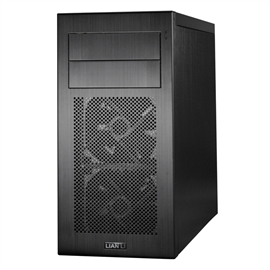 Lianli PC-A04B Lian Li Case Pc A04b Microatx 2 0 7 Black Aluminum 12cm