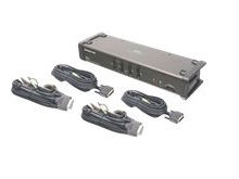 Iogear GCS1104TAA 4 Port Dvi Kvmp Switch With Audio And Ca