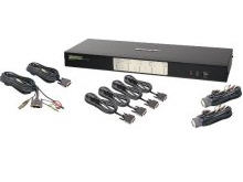 Iogear GCS1644TAA 4port Dual View Duallink Dvi Kvmp Switch