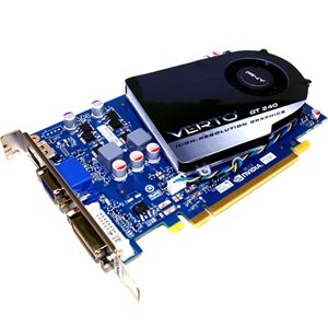 Pny VCGGT2401D3XPB Geforce Gt 240 Pcie 20 1gb Ddr3 Vga Dvi I Hdmi