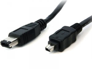 Startech 139446MM1 Cable  1 Ft Ieee-1394 Firewire Cable 4-6 Mm Retail