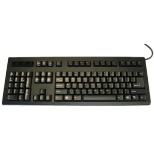 Ergoguys KB-DCK-LH104-V2 Black Usb Left Handed Keyboard Cherry Mechani