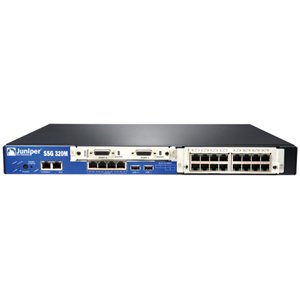 Juniper SSG-320M-SH Secure Serv Gateway 320 System High Mem 1gb 3 Pim 