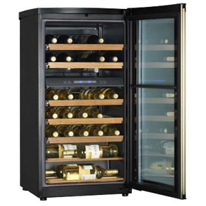 Haier HVZ040ABH5S/B 40 Bottle Wine Cooler Dual Zone