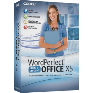 Corel WPX5ENHSMB Wordperfect Office X5 En Home And Student Mini Box