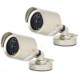 Digi QSOCWC2PK Q-see 2 Pack Outdoor Cmos Cameras With Night Vision