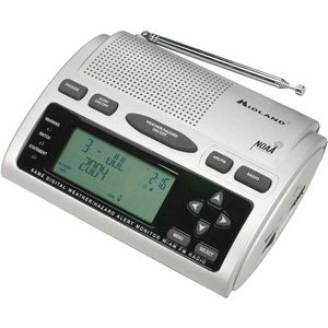 Midland WR-300 Same Weather Civil Emerg Hazard Radio