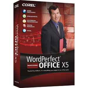 Corel WPX5PRENDVD Wordperfect Office X5 Pro En Dvd Case