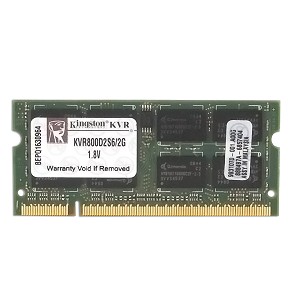 Kingston KVR800D2S6/2G 2gb 800mhz Ddr2 Non-ecc Cl6