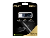 Pny P-FD32GATT03-EF 32gb New Attache Usb Fl Dr