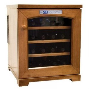 Haier HBTS16AMB H 16 Bottle Wine Cellar Bamboo