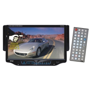 Pyle PLD7MU 7in Single Din Tft Touch Screen Dvd Mp3 Mp4 Cd R Usb Sd Am