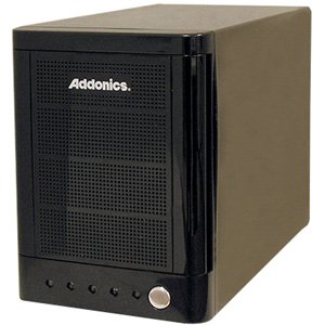 Addonics MST5X1PM-B Mini Storage Tower With 5x1 Pm Esata Interface Bla