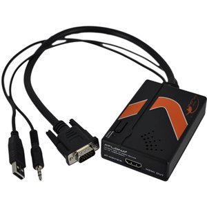 Atlona AT-HDVIEW Vga To Hdmi Scaler Convert Vga To Hdmi 1080p With Aud