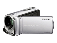 Sony DCRSX63 Handycam 16mb Fl Mem 27in Lcd60x Op Zoom Silver