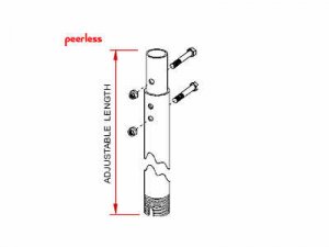 Peerless ADD0507 57 Adjustable Extension Column For Multi Display Unit