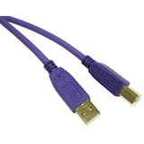 C2g 35671 2m Usb 2.0 Ab Cable - Purple